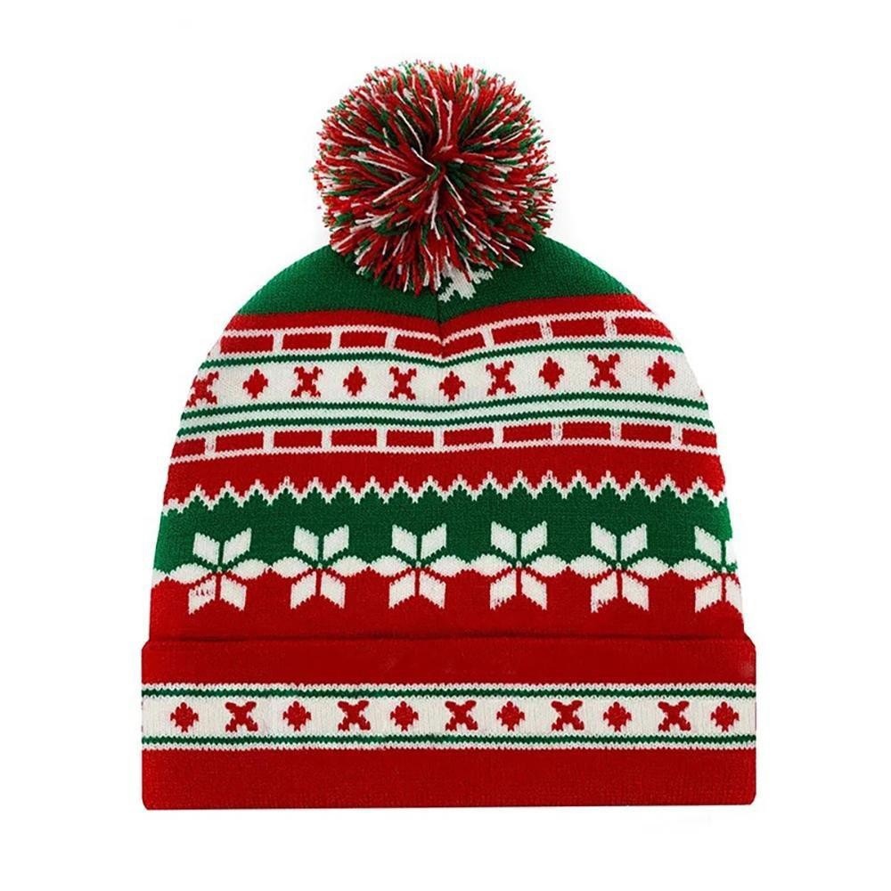 Christmas Pom beanie